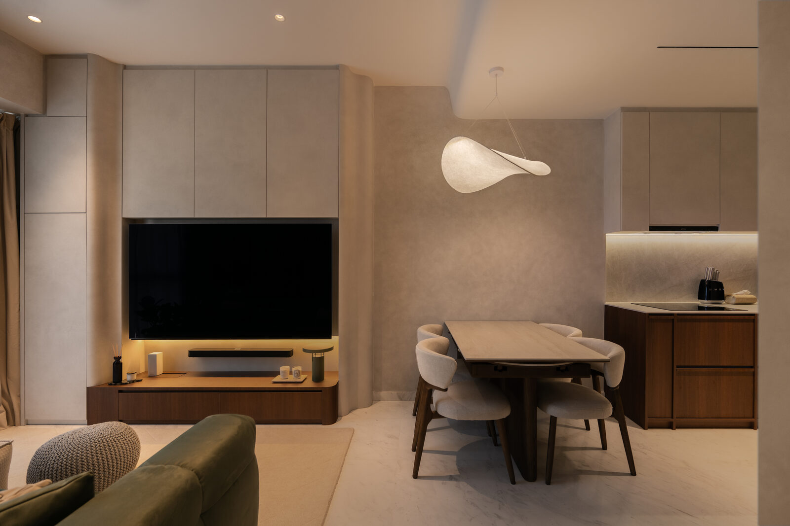 Duo Residences interior design at 1 Fraser Street, Duo Residences